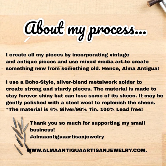 Artisan-Crafted Flail Pendant W/ Vintage Cobalt Glass Marble Quartz Lapis Lazuli - Picture 14 of 15